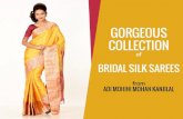 Gorgeous bridal silk sarees from Adimohinimohankanjilal