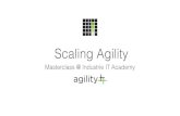IIT Academy - Masterclass - Scaling Agility
