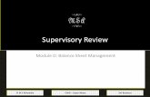 CAIIB Super Notes: Bank Financial Management: Module D: Balance Sheet Management: Supervisory Review