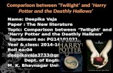 Comparison between ‘Twilight’ and ‘Harry Potter and the Deathly Hallows’ 