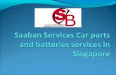 Car parts and batteries services singapore
