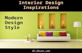Interior Design Inspirations | Styles & Trends