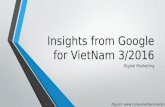 Insights from Google for Vietnam mar2016