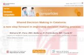 Shared Decision Making in Health in Catalonia