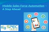 Unleash the Power of Mobile Sales Force Automation. Enhance Productivity and Profitability