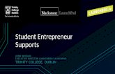 Student Entrepreneurship at Trinity College, Dublin