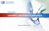 Landfill leachate treatment practical case