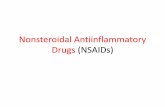 Nonsteroidal antiinflammatory drugs