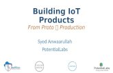 Building IoT Devices - From Prototype to Production