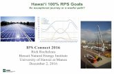 Flinders Island Isolated Power System (IPS) Connect 2016 R ROCHELEAU HNEI