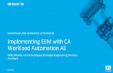 Pre-Con Ed: Implementing EEM with CA Workload Automation AE