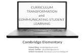 BC Curriculum, Communicating Student Learning