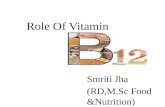 Role of vit b12