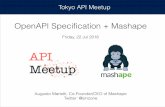 OpenAPI Specification + Mashape