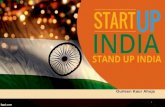 Startup india Standup India initiative