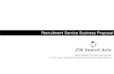 Job search asia business proposal