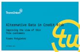 TransUnion presentation at the Chief Analytics Officer, Africa 2016