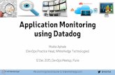 Application Monitoring using Datadog