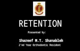 Retention dr-shareef shanableh
