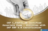 Sap C_FSUTIL_60 Certified Associate Exam - Utilities With SAP ERP 6.0 Certification