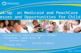 'Check-Up' on Medicaid and Peachcare: Successes & Opportunities for Children