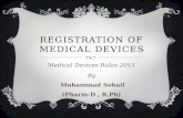 Registration of medical devices in Pakistan