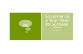 Governance is Your Road to Success: Talking Points