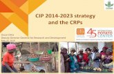 CIP 2014-2023 strategy and the CRPs - Óscar Ortiz