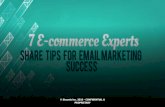 7 E-commerce Experts Share Tips for Email Marketing Success