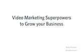 Video Marketing Superpowers to Grow Your Business - Naike Romain at SaaSFest 2016