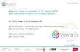 Presentatie viewbrics media and learning conference brussels final