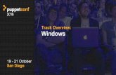 PuppetConf track overview: Windows