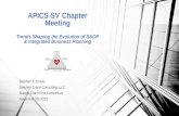 Apics – trends shaping evolution of s&op; integrated business planning final