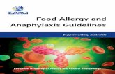 Food Allergy And Anaphylaxis Guidelines - Eaaci.org