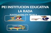 PEI INSTITUCION EDUCATIVA LA RADA