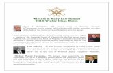 William & Mary Law School 2016 Winter Class Notes