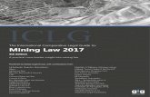 Mining Law 2017