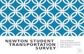Newton SRTS Conference on survey