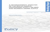 A Heterogeneity Analysis of the Bolsa Família Programme Effect on ...
