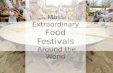 Most Extraordinary Food Festivals around the World