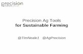 Precision Ag Tools for Sustainable Farming - Tim Neale