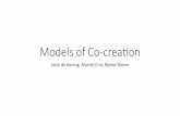 Models of Co-Creation - De Koning, Crul, Wever