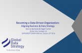 Becoming a Data-Driven Organization - Aligning Business & Data Strategy