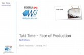 Introduction to Takt time - January 2017