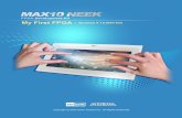 MAX 10 NEEK - My First FPGA