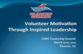 Volunteer Motivation Through Inspired Leadership