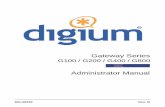 VoIP Gateway User's Manual - Digium