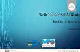 MPO TSC North Corridor Rail At-Grade presentation