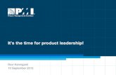 Product and Project Leadership