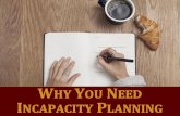 Why You Need Incapacity Planning?